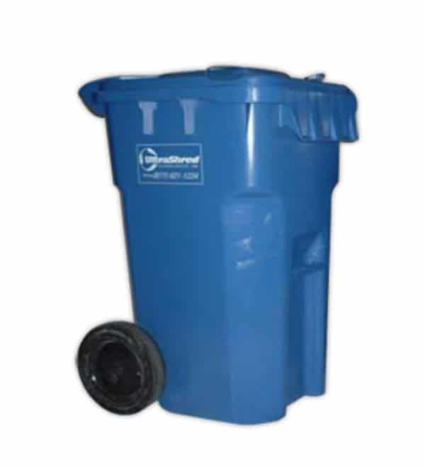 Secure Locked 64 Gallon Bin