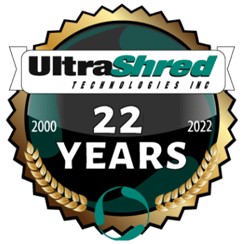UltraShred 22-Year Anniversary Seal (2) UltraShred 22-Year Anniversary Seal (2)